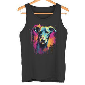 Galgo Espanol Colourful Greyhound Tank Top - Geschenkecke