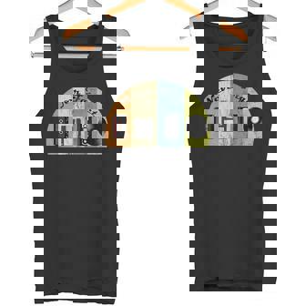 Gamer Dj Never Forget Nostalgia intage Retro Tank Top - Seseable