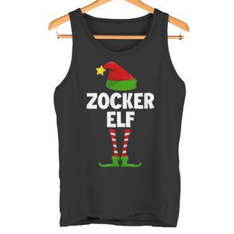 Gaming Gaming Gamerideo Game Pc Christmas Gamer Elf Tank Top - Geschenkecke