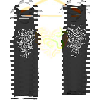 Garter Snake Lover Reptile Snakes Tank Top - Monsterry