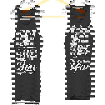Gay Superhero LGBTQ Bi Pride T-Shirt Tank Top - Monsterry