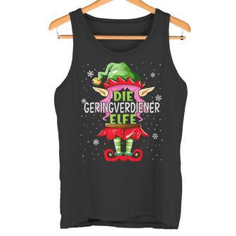 Geringverdiener Elf Christmas Family Christmas Tank Top - Geschenkecke