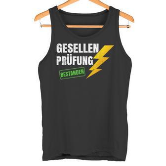 Gesellenprüfung Elektriker Gesellenbrief Saying Gesellen Tank Top - Geschenkecke