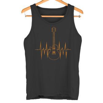 For Guitarists Heartbeat Guitar Tank Top - Geschenkecke