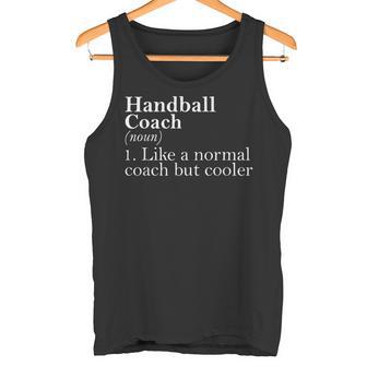 For Handball Trainer Definition Handball Trainer Tank Top - Geschenkecke