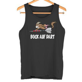 Goat Bock On Dart Game Dart Player Tank Top - Geschenkecke