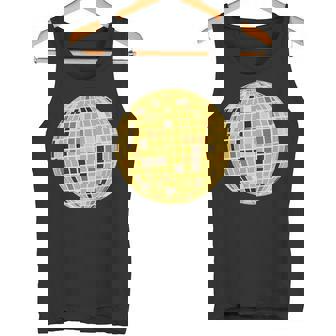 Golden Disco Mirror Ball Retro 70S 80S Tank Top - Geschenkecke