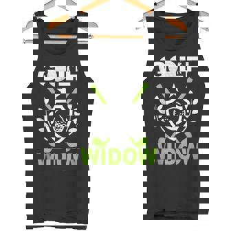 Golf Widow Wife Golfing Shirt Ladies Golfer Tank Top Tank Top - Monsterry