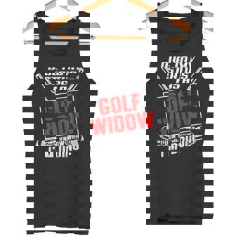 Golf Widow Wife Know Golfer Golfing Tank Top - Monsterry