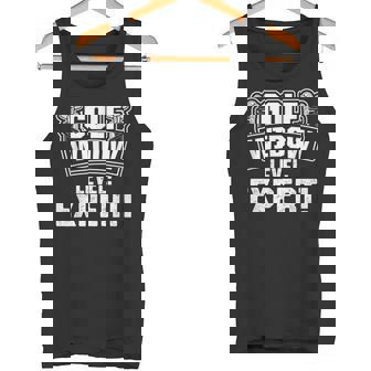 Golf Widow Wife Level Golfer Golfing Tank Top - Monsterry