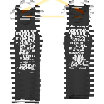 Golf Widow Wife Proudly Golfer Golfing Tank Top - Monsterry