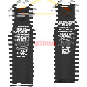 Golf Widow Wife Shopping Golfer Golfing Tank Top - Monsterry