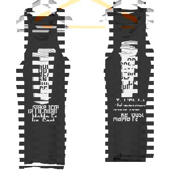 Good Bean Juice Coffee Meme Joke Tank Top - Monsterry