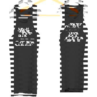 Gravy Boat Captain Shirt Tank Top - Monsterry