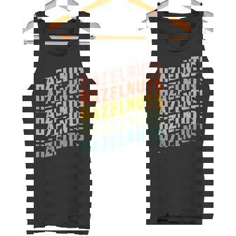 Great Hazelnuts Typeset Nuts Lover Apparel Tank Top - Monsterry