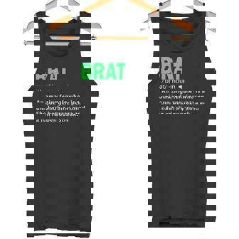 Green Brat Amazing Female Crazy Aura Rebellious Brat Tank Top - Monsterry