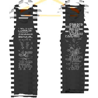 Guitarrista Bajo Guitarra En Mi Cabeza Estoy Tocando El Bajo Camiseta sin mangas - Regaloses