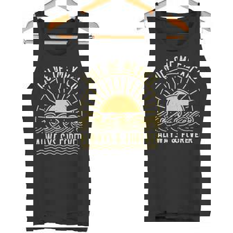 Gulf Of Mexico Always & Forever Vintage Sunset Political Tank Top - Monsterry