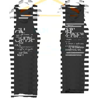 Gun Control Definition Dictionary Pro Gun Rights Tank Top - Monsterry