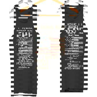 If Guns Kill People We Guess Pencils Cars Spoons Do Too Tank Top - Monsterry