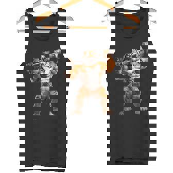 Gym Tiger Lifting Tiger Camiseta sin mangas - Regaloses