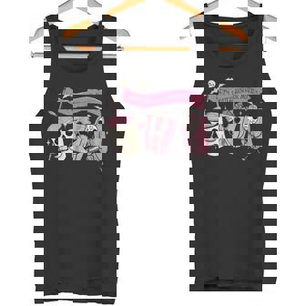 Halloween Let's Watch Horror Movies Scary Ghost Tank Top - Monsterry