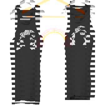 Halloween Rainbow Ghost Feeling Spooky Autumn Event Tank Top - Monsterry