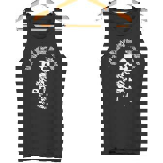 Halloween Skeleton Vibes Dance Twerking Skeleton Funny Twerk Tank Top Tank Top - Monsterry
