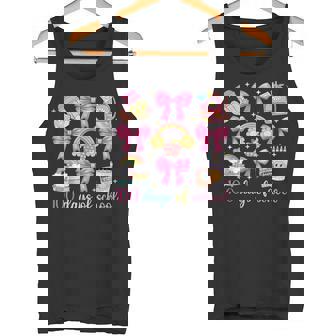 Happy 100 Days Of School Crayon Coquette Bow Enseignant Enfants Débardeur e - Cadeauxyz