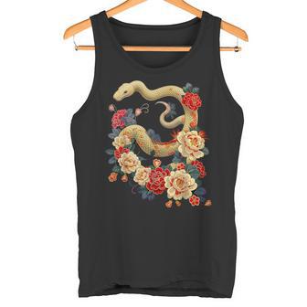 Happy Lunar New Year 2025 Year Of The Snake Zodiac Tank Top - Geschenkecke