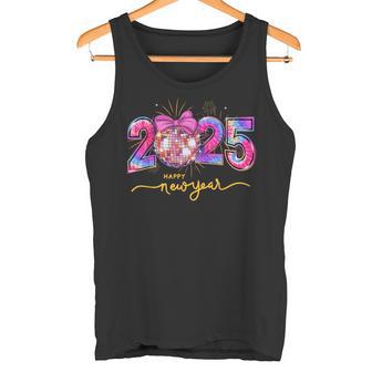 Happy New Year 2025 Pink Coquette Party Family Matching 2025 Tank Top - Geschenkecke