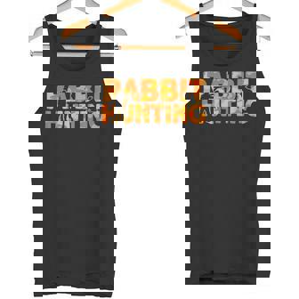 Hare Hunter Orange Camouflage Rabbit Hunting Tank Top - Monsterry