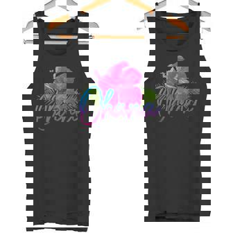 Hawaii Aloha Hibiscus Hawaiian Islands Surfer Souvenir Tank Top - Geschenkecke