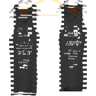 I Can Hear You But I'm Not Listening I Do What I Want Cat Tank Top - Monsterry