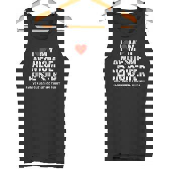 I Heart My Big Sister I Love My Oldest Sister Tank Top - Monsterry