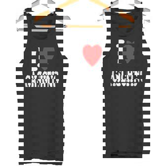I Heart Love Gaslighting Sarcastic Jerk Mean Tank Top - Monsterry