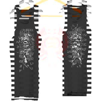 Heavy Metal Forever Alas De Guitarra De Calavera Metalhead Musician Camiseta sin mangas - Regaloses