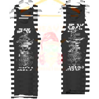 Heavy Metal Navidad Rock Navidad Camiseta sin mangas - Regaloses