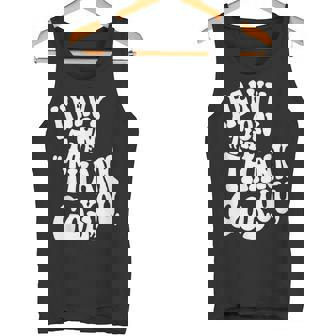 Heavy On The Thank You God Christian Saying Tank Top - Monsterry