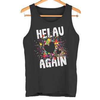 Helau Again Carnival Party Costume Confetti Tank Top - Geschenkecke