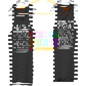 Hello School Nurse Teacher Back To School Tank Top - Monsterry