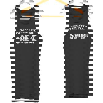 Helping Others Saved Me Hobby Tank Top - Monsterry