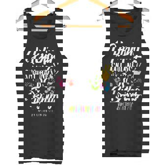 Helping Small Hands Do Big Things Pediatric OT Kids Men Tank Top - Monsterry