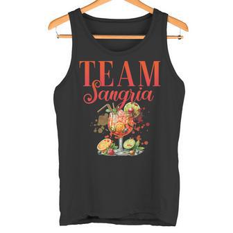 Hen Party Team Sangria Cocktail For Bartender Tank Top - Geschenkecke