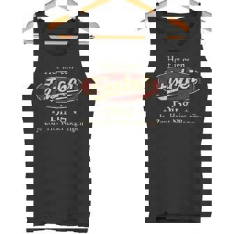 Het Is Een Fischer Ding Je Zou Het Niet Begrijpen Tank Top - Seseable