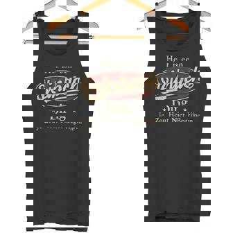 Het Is Een Steinbach Ding Je Zou Het Niet Begrijpen Tank Top - Seseable