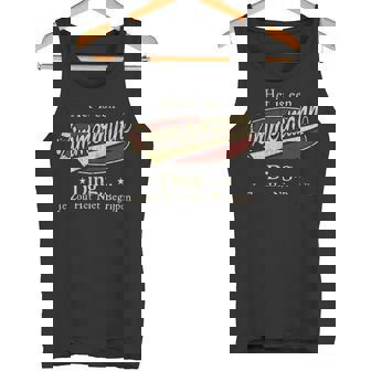 Het Is Een Zimmermann Ding Je Zou Het Niet Begrijpen Tank Top - Seseable