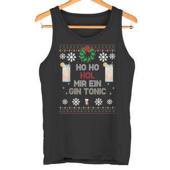 Ho Ho Hol Me A Gin Tonic Costume Christmas Tank Top - Geschenkecke