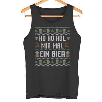 Ho Ho Hol Mir Mal Ein Bier Christmas Tank Top - Geschenkecke