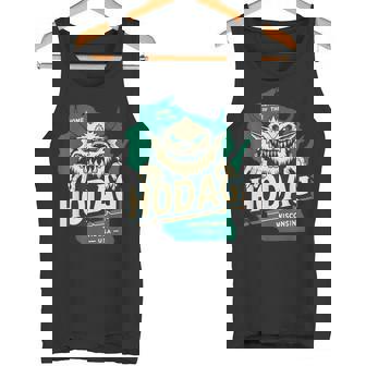 Home State Hodag Wisconsin USA Cryptid Paranormal Tank Top - Monsterry